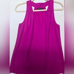 BANANA REPUBLIC-Vibrant Pink Sleeveless Top.Size 4